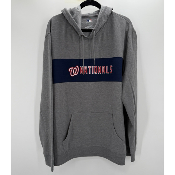 MLB Other - Washington Nationals Hoodie Sweatshirt Mens 2XL Soft Grey Licensed MLB
